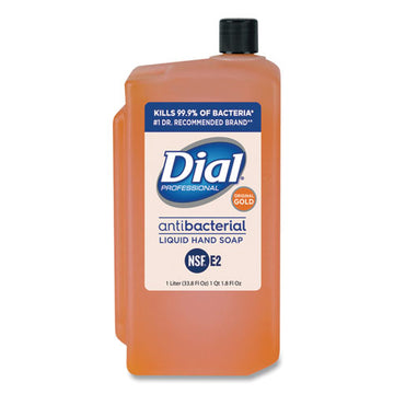 Dial® Professional Gold Antibacterial Liquid Hand Soap, Floral, 1 L, 8-carton freeshipping - TVN Wholesale